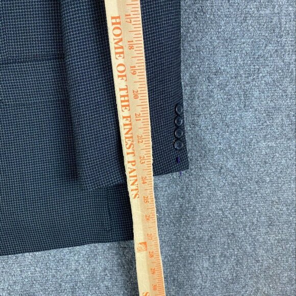 Haggar Blazer Men's 40R‎ Jacket Polyester Wool Adults 3 Buttons - Picture 5 of 9